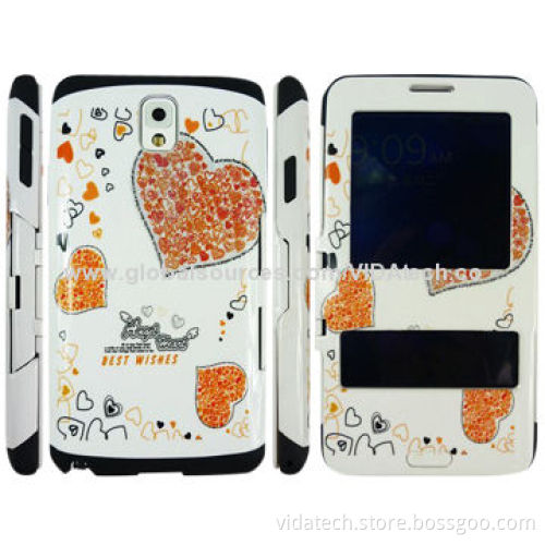 Water-transfer Printed 2-in-1 PC and Silicone or TPU Case for Samsung Galaxy Note3 manufacture
